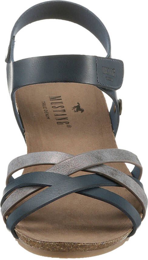 Mustang Shoes Sandalen zomerschoen sandaal klittenbandschoen met klittenbandjes