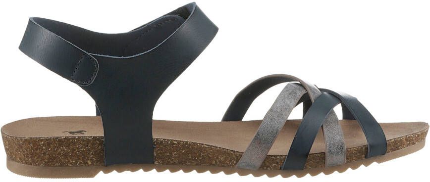 Mustang Shoes Sandalen zomerschoen sandaal klittenbandschoen met klittenbandjes