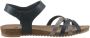 Mustang Shoes Sandalen zomerschoen sandaal klittenbandschoen met klittenbandjes - Thumbnail 6