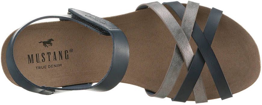 Mustang Shoes Sandalen zomerschoen sandaal klittenbandschoen met klittenbandjes