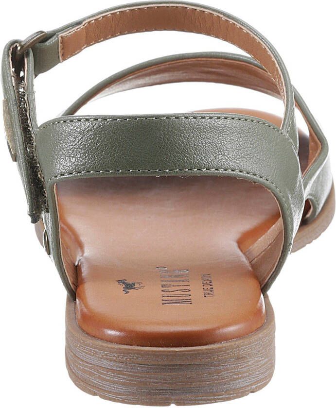 Mustang Shoes Sandalen in trendy asymmetrische look