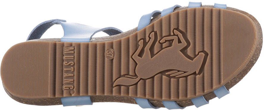Mustang Shoes Sandalen zomerschoen sandaal klittenbandschoen met klittenbandjes