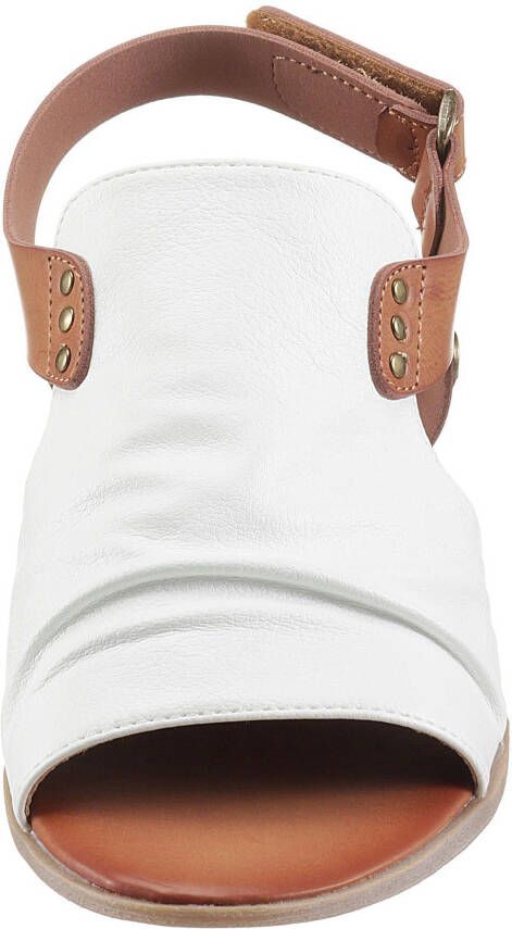 Mustang Shoes Sandalen zomerschoen sandaal blokhak met klittenbandsluiting