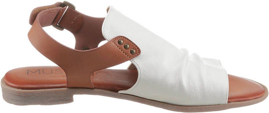 Mustang Shoes Sandalen zomerschoen sandaal blokhak met klittenbandsluiting