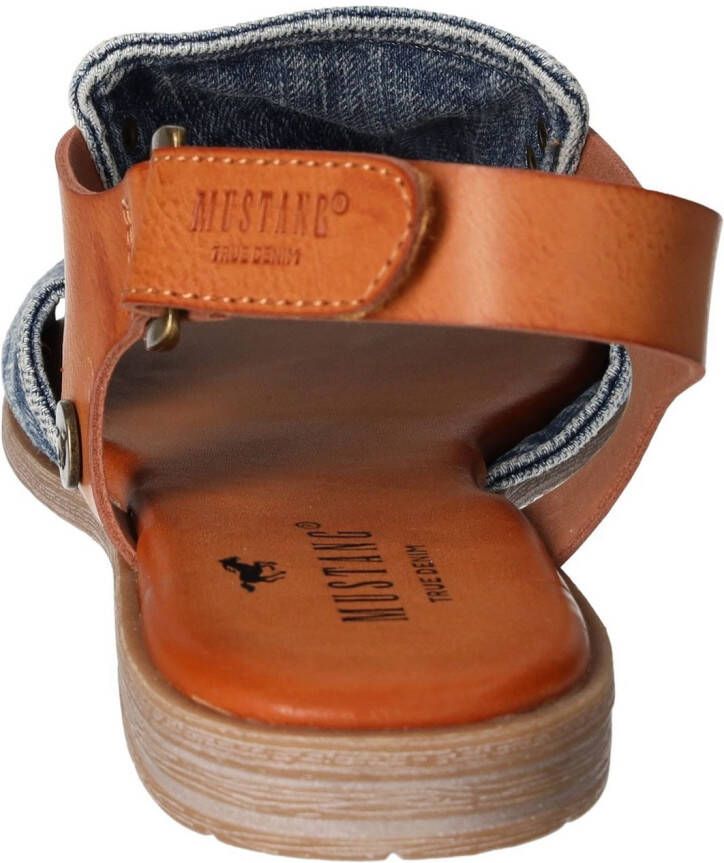 Mustang Shoes Sandalen zomerschoen sandaal klittenbandschoen met klittenbandsluiting