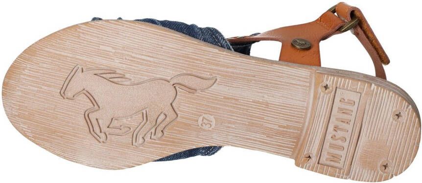 Mustang Shoes Sandalen zomerschoen sandaal klittenbandschoen met klittenbandsluiting