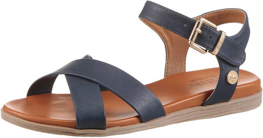 Mustang Shoes Sandalen zomerschoen sandaal riemchensandaal met brede bandjes