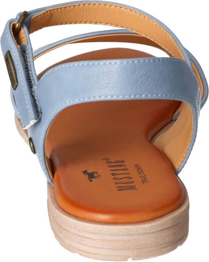 Mustang Shoes Sandalen zomerschoen sandaal riemzandalen in asymmetrische vorm