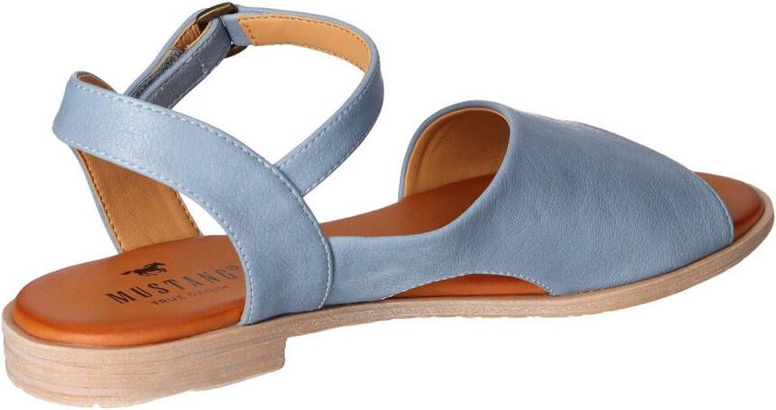 Mustang Shoes Sandalen zomerschoen sandaal riemzandalen in asymmetrische vorm