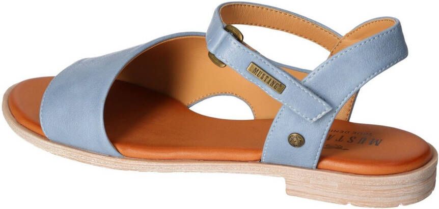 Mustang Shoes Sandalen zomerschoen sandaal riemzandalen in asymmetrische vorm