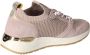 Mustang Lila Glitter Elastische Sneakers Pink Dames - Thumbnail 19