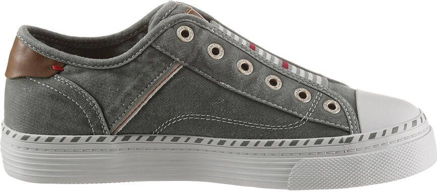 Mustang Shoes Slip-on sneakers Instapschoen Vrijetijdsschoen Slippers instapschoenen vrijetijdsschoenen met praktische elastische band