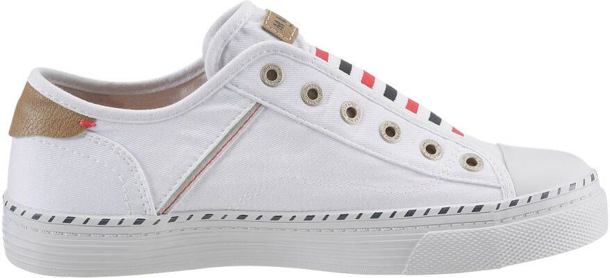 Mustang Shoes Slip-on sneakers Instapschoen Vrijetijdsschoen Slippers instapschoenen vrijetijdsschoenen met praktische elastische band