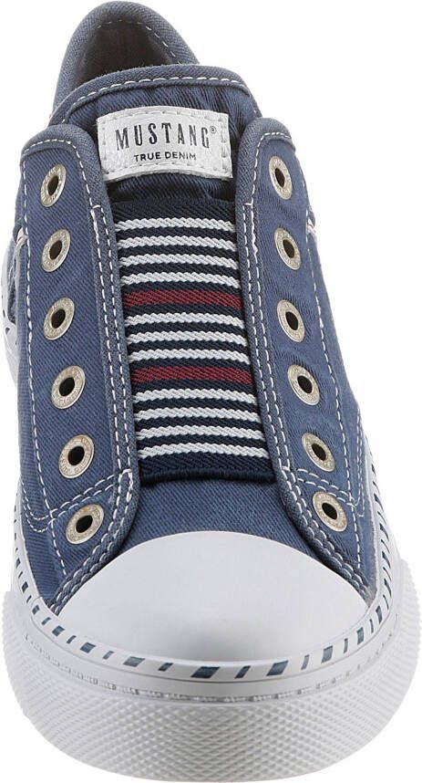 Mustang Shoes Slip-on sneakers Instapschoen Vrijetijdsschoen Slippers instapschoenen vrijetijdsschoenen met praktische elastische band