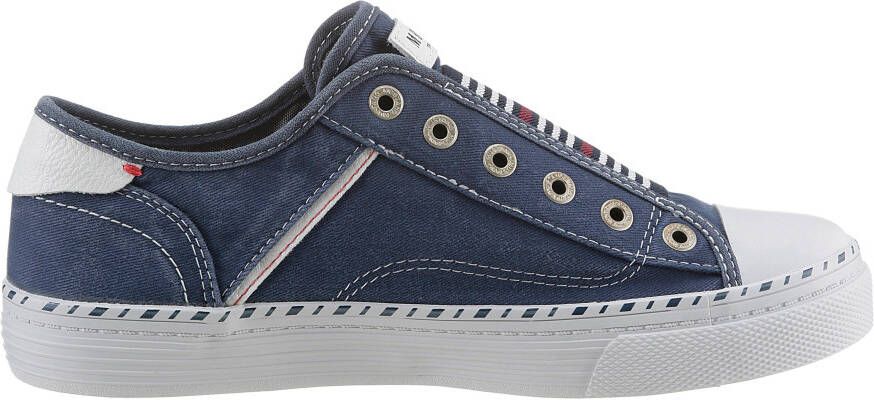 Mustang Shoes Slip-on sneakers Instapschoen Vrijetijdsschoen Slippers instapschoenen vrijetijdsschoenen met praktische elastische band