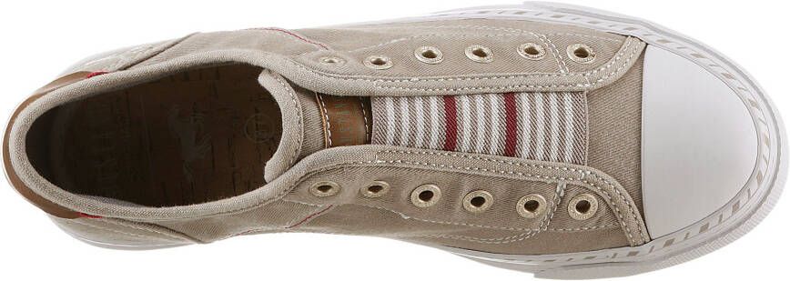 Mustang Shoes Slip-on sneakers Instapschoen Vrijetijdsschoen Slippers instapschoenen vrijetijdsschoenen met praktische elastische band