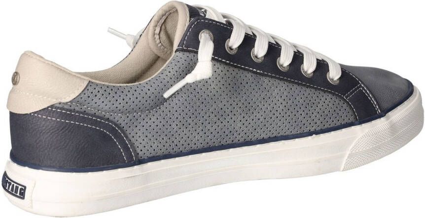 Mustang Shoes Slip-on sneakers met stijlvolle zijstrip vrijetijdsschoen lage schoen veterschoen