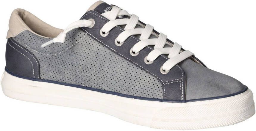 Mustang Shoes Slip-on sneakers met stijlvolle zijstrip vrijetijdsschoen lage schoen veterschoen