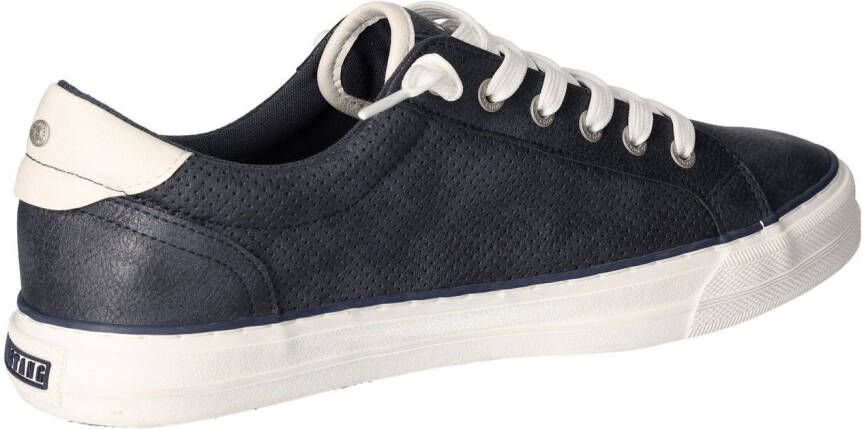 Mustang Shoes Slip-on sneakers met stijlvolle zijstrip vrijetijdsschoen lage schoen veterschoen