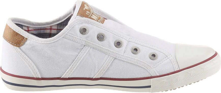 Mustang Shoes Slip-on sneakers Slippers zomerschoenen vrijetijdsschoenen met praktische elastische band - Foto 8