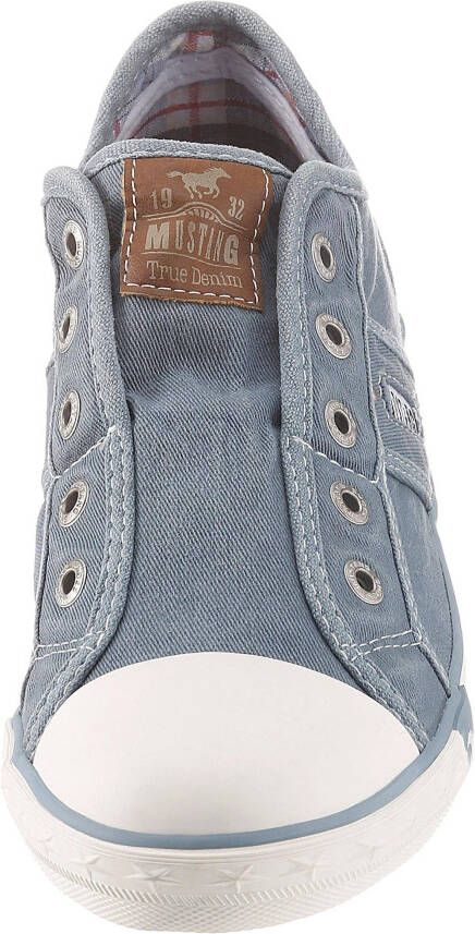 Mustang Shoes Slip-on sneakers Slippers zomerschoenen vrijetijdsschoenen met praktische elastische band - Foto 7