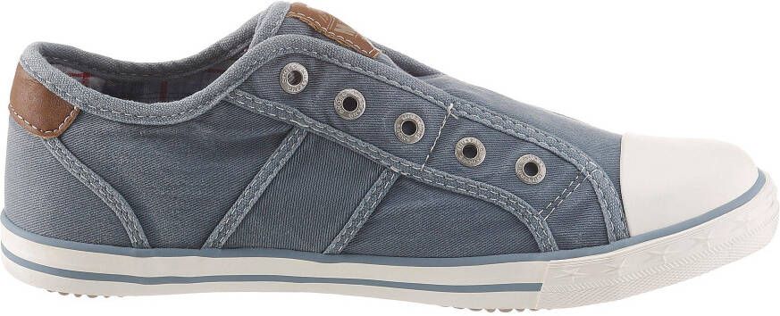 Mustang Shoes Slip-on sneakers Slippers zomerschoenen vrijetijdsschoenen met praktische elastische band - Foto 8
