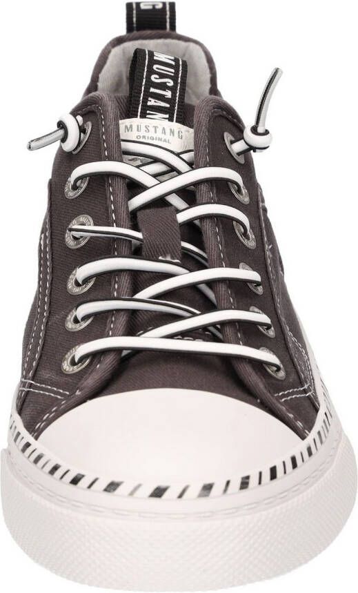 Mustang Shoes Slip-on sneakers slippers instapschoen vrijetijdsschoen met gekleurde zoolrand