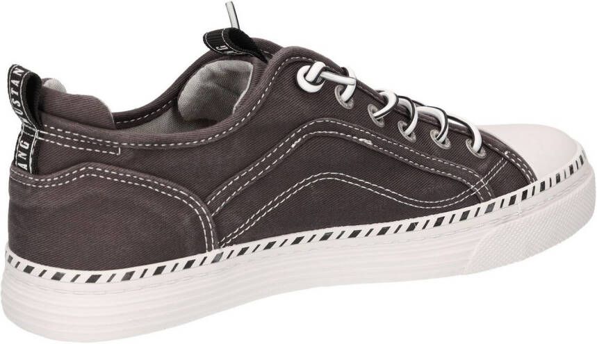 Mustang Shoes Slip-on sneakers slippers instapschoen vrijetijdsschoen met gekleurde zoolrand