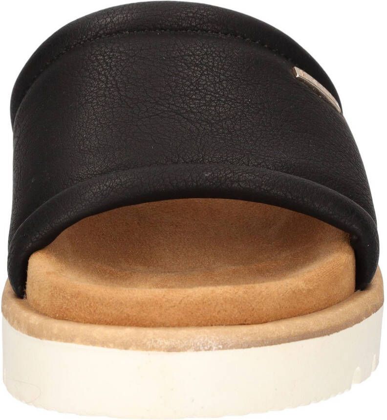 Mustang Shoes Slippers plateausandaal pool slides zomerschoen met softvoetbed comfortabele vorm