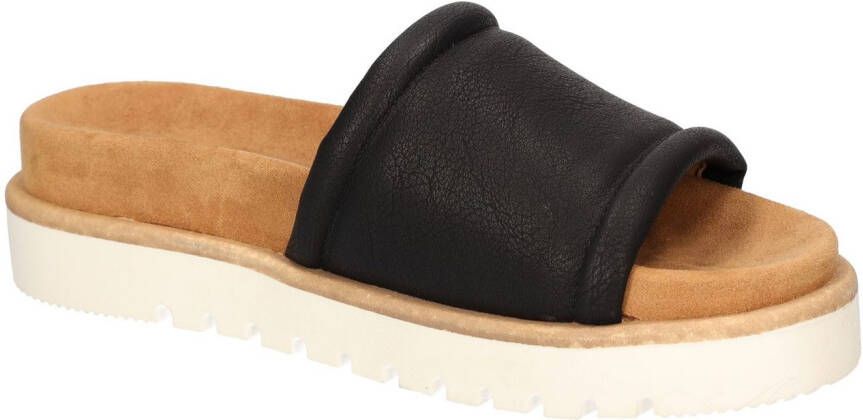 Mustang Shoes Slippers plateausandaal pool slides zomerschoen met softvoetbed comfortabele vorm
