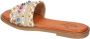 Mustang Shoes Slippers flats sandaal pool slides met modieuze glitterdraden - Thumbnail 5