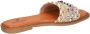Mustang Shoes Slippers flats sandaal pool slides met modieuze glitterdraden - Thumbnail 6