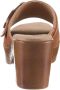 Mustang Shoes Slippers blokhak zomerschoen slippers met grote decoratieve gesp - Thumbnail 4