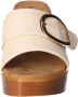 Mustang Shoes Slippers blokhak zomerschoen slippers met grote decoratieve gesp - Thumbnail 7