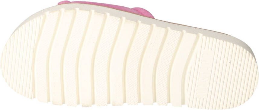 Mustang Shoes Slippers zomerschoen slippers poolslides met plateauzool
