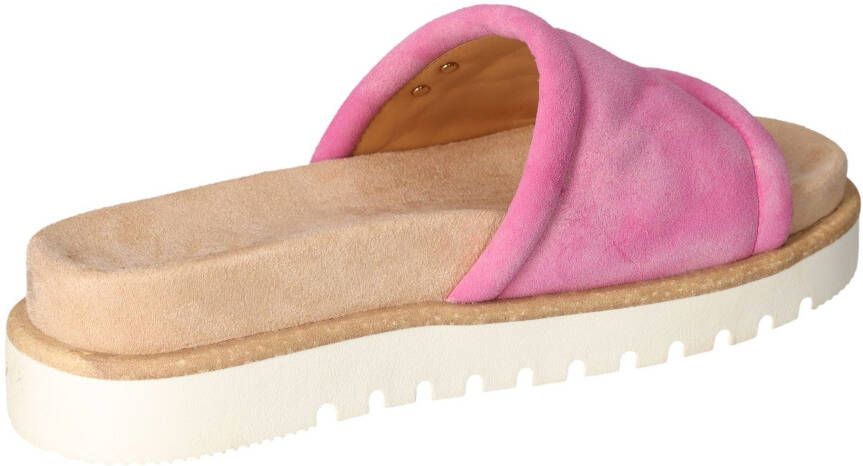 Mustang Shoes Slippers zomerschoen slippers poolslides met plateauzool