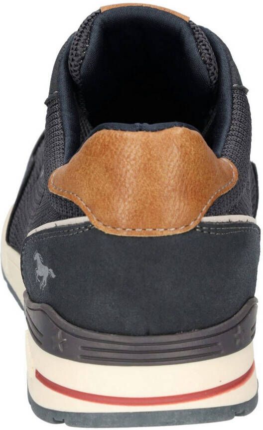 Mustang Shoes Sneakers veterschoen freizeitschoen met zachte schachtbekleding