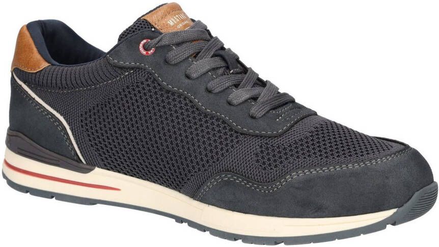 Mustang Shoes Sneakers veterschoen freizeitschoen met zachte schachtbekleding