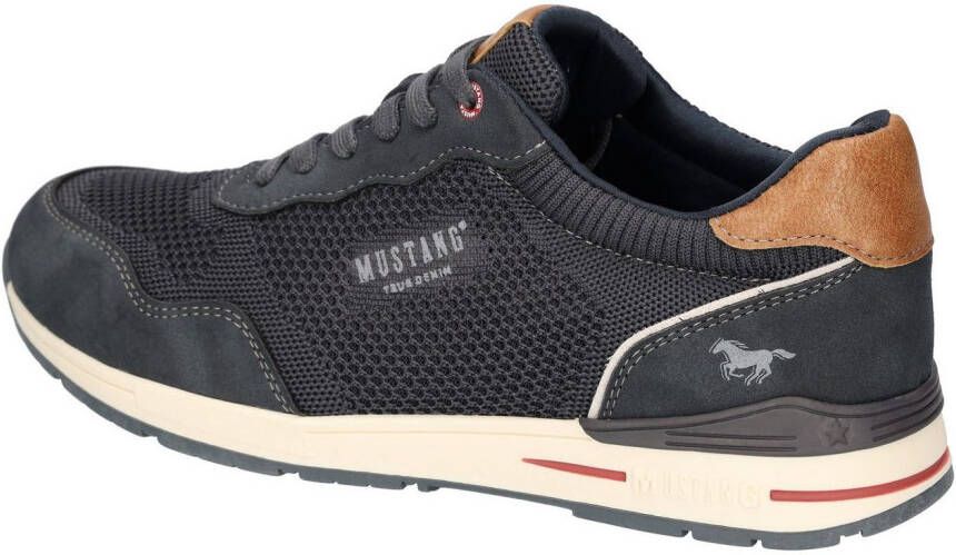 Mustang Shoes Sneakers veterschoen freizeitschoen met zachte schachtbekleding