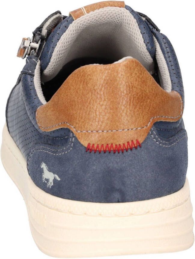 Mustang Shoes Sneakers veterschoen freizeitschoen met perforatie