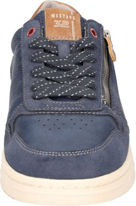 Mustang Shoes Sneakers veterschoen freizeitschoen met perforatie
