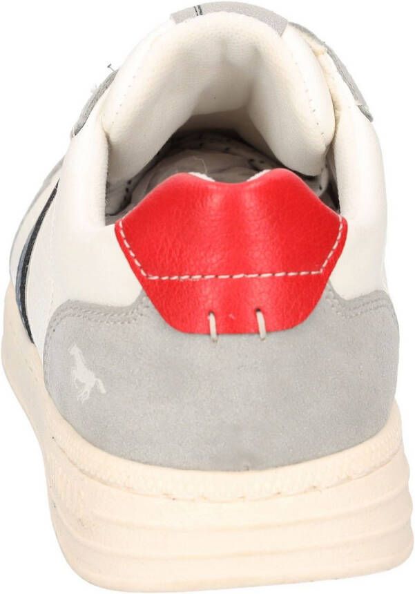 Mustang Shoes Sneakers retro sneaker veterschoen met contrastafwerkingen