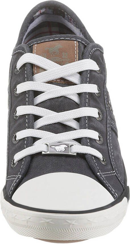 Mustang Shoes Sneakers vrijetijdsschoen lage schoen veterschoen met mustang merklabel