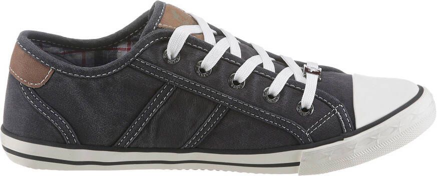 Mustang Shoes Sneakers vrijetijdsschoen lage schoen veterschoen met mustang merklabel