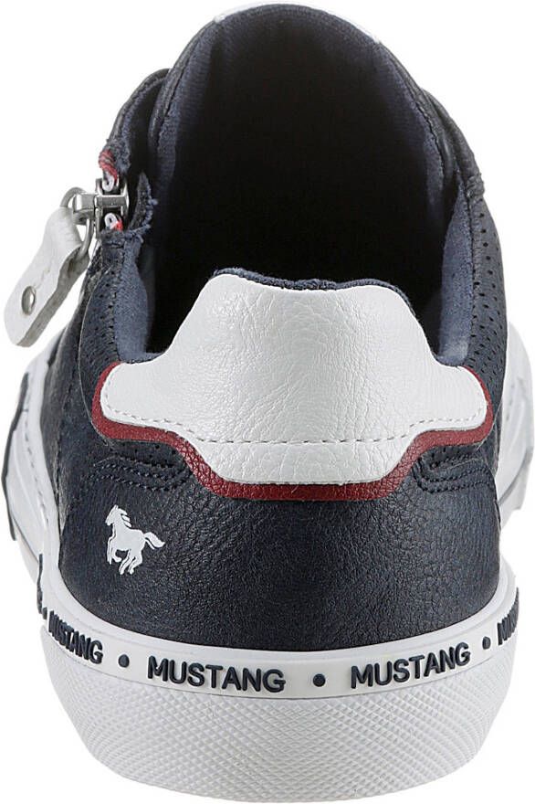 Mustang Shoes Sneakers zachte schachtvering vrijetijdsschoen lage schoen veterschoen