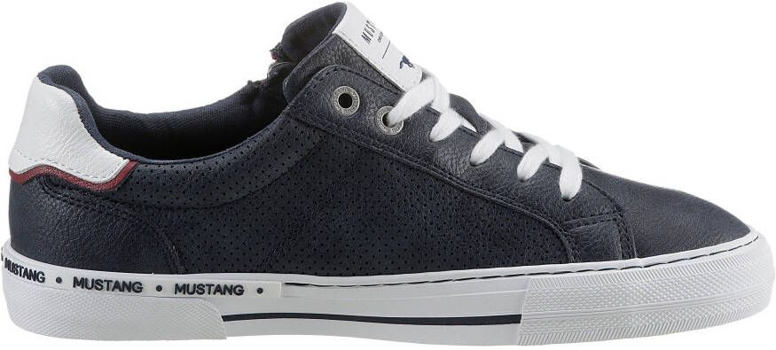 Mustang Shoes Sneakers zachte schachtvering vrijetijdsschoen lage schoen veterschoen