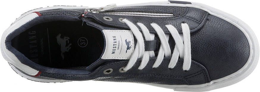Mustang Shoes Sneakers zachte schachtvering vrijetijdsschoen lage schoen veterschoen