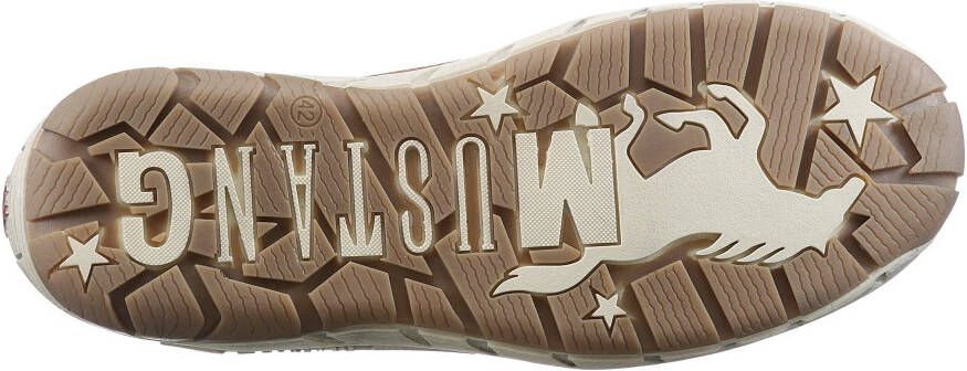 Mustang Shoes Sneakers met zijlogo vrijetijdsschoen lage schoen veterschoen