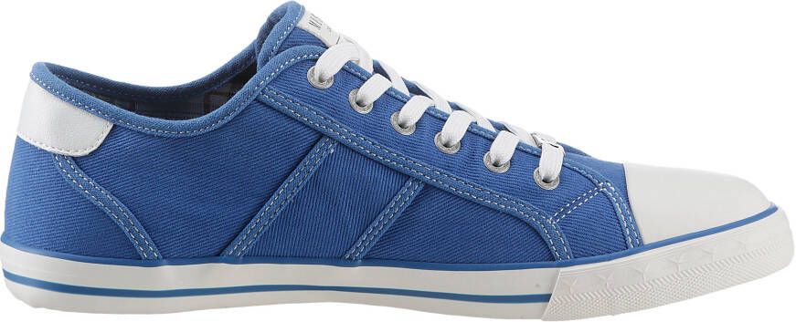 Mustang Shoes Sneakers met mustang merkembleem vrijetijdsschoen lage schoen veterschoen