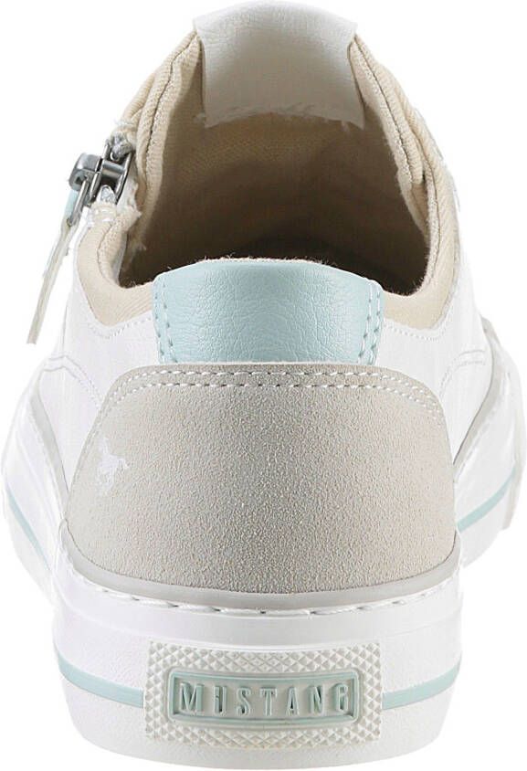 Mustang Shoes Sneakers met zijrits vrijetijdsschoen lage schoen veterschoen